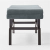 Socca Suede & Steel Bench