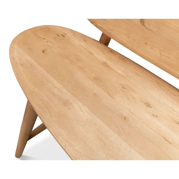 Ruskin Acacia Wood Dining Bench