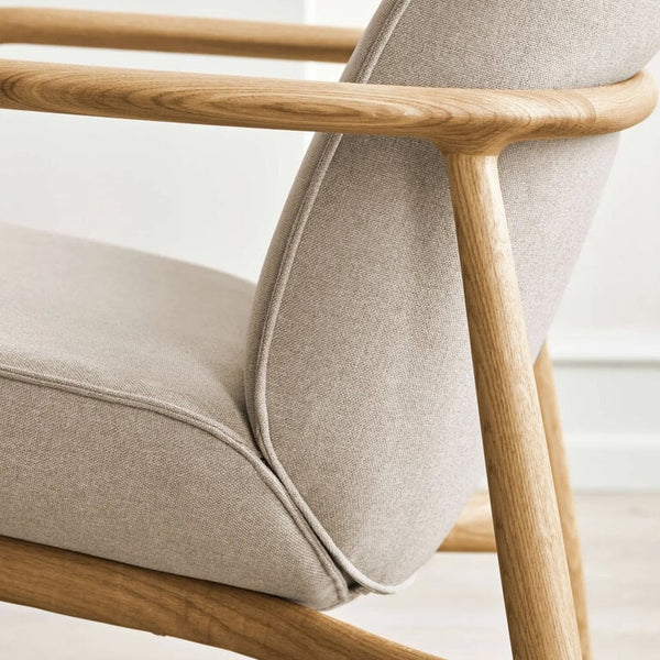 Modern Solid Wood Fabric Arm Chair Advance payment from Dhruvi ji