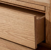 Bravo Cane Oak Wood Bar Cabinet
