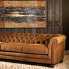Munich Buffalo Leather Chesterfield Sofa
