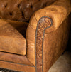 Munich Buffalo Leather Chesterfield Sofa