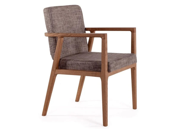 Modern Stylish Solid Teakwood Wood Arm Chair