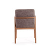 Modern Stylish Solid Teakwood Wood Arm Chair