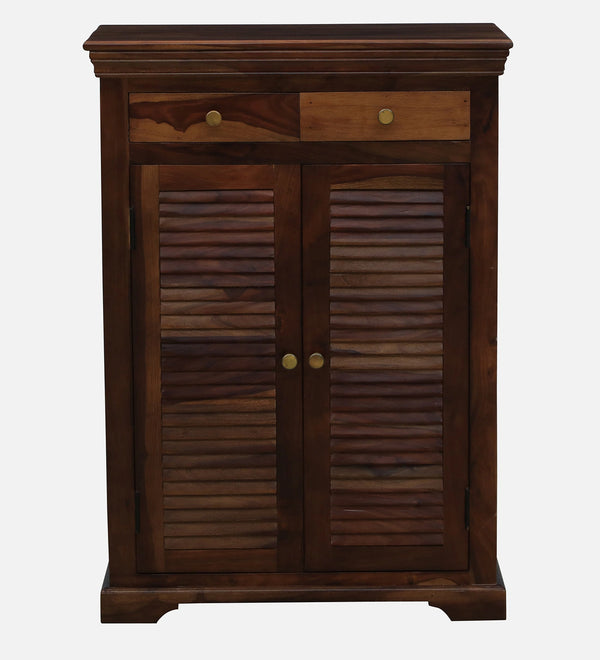 Sheesham Wood Hallway Cabinet - In Provincial Teak Finish