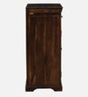 Classic Sheesham Wood Shoe Cabinet In Honey Oak Finish