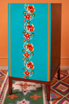 Jaipur Style Hand Painted Mango Wood Cabinet