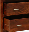 Classic Sheesham Wood Chest Of Drawers In Honey Oak Finish