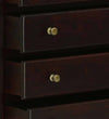 Classic Sheesham Wood Chest Of Drawers In Dark Mahogany Finish