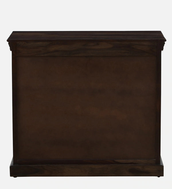 Classic 3 Drawer Bedside Table In Warm Chestnut Finish