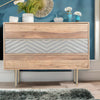 Modern Solid Wood Chest of Drawer in Natural Finish
