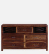 Classic Sheesham Wood Chest Of Drawers In Provincial Teak Finish