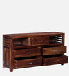Classic Sheesham Wood Chest Of Drawers In Provincial Teak Finish