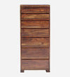 Sheesham Wood Chest of 6 Drawers In Provincial Teak Finish