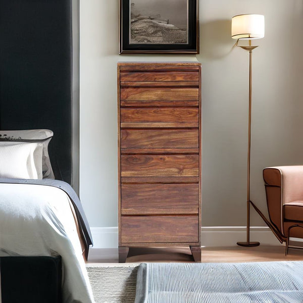 chest of 6 drawers, wooden chest of 6 drawers