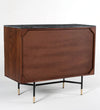 Modern Solid Wood Chest of Drawer in Autumn Brown Finish
