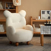 Kids Bear Inspired Bouclé Sofa Chair