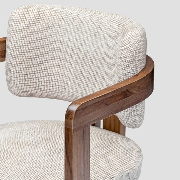Celine Designer Teak Wood Dining Chair