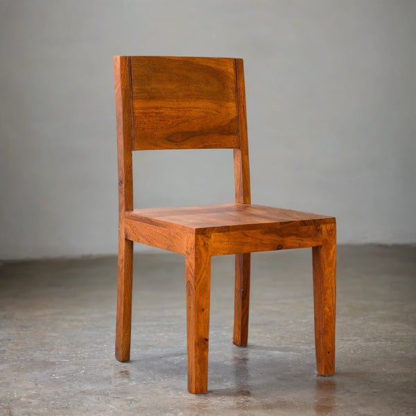 Modern Rajasthani Stylish Solid Sheesham Wood Dining Chair