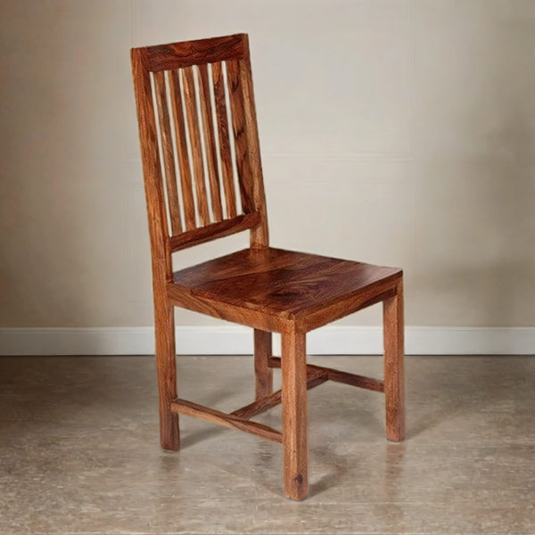 Modern Stylish Solid Sheesham Wood Dining Chair