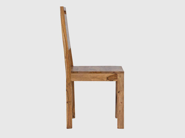 Modern Stylish Solid Sheesham Wood Dining Chair