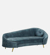 Elizabeth Modern Teal Chaise Lounge
