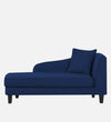Modern Fabric Chaise Lounger in Royal Blue Colour