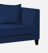 Modern Fabric Chaise Lounger in Royal Blue Colour