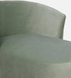 Modern Velvet Chaise Lounger in Teal Green Colour