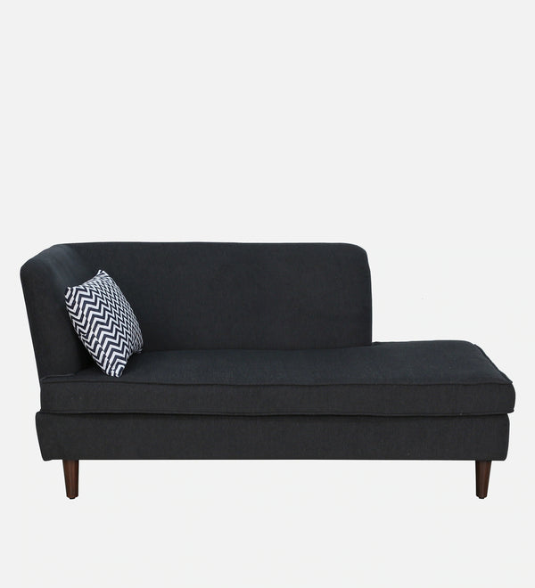 Modern Chaise Lounger in Charcoal Grey Colour