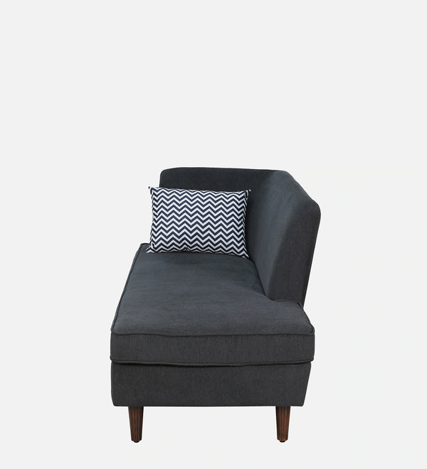 Modern Chaise Lounger in Charcoal Grey Colour