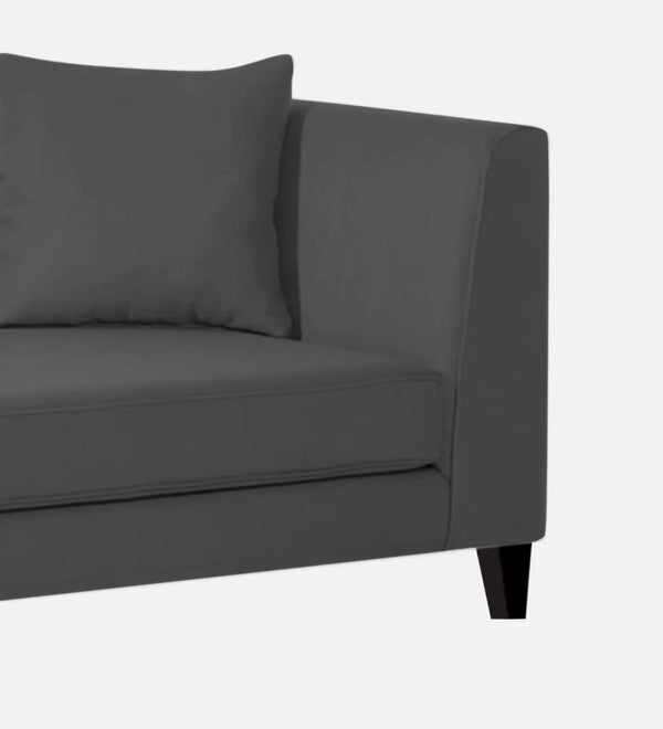 Modern Fabric Chaise Lounger in Charcoal Grey Colour