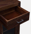 Wooden Crockery Unit In Provincial Teak Finish