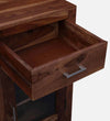 Classic Sheesham Wood Crockery Unit In Rustic Teak Finish