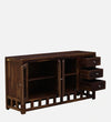 Wooden Crockery Cabinet In Provincial Teak Finish