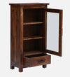 Classic Sheesham Wood Crockery Unit in Rustic Teak Finish