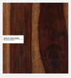 Classic Sheesham Wood Crockery Unit in Rustic Teak Finish