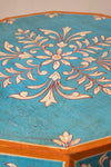 Hand Painted Mango Wood Coffee Table