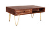 Picasso Dark Mango Wood Coffee Table