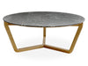 Marble Top Dining Table With Wooden Base