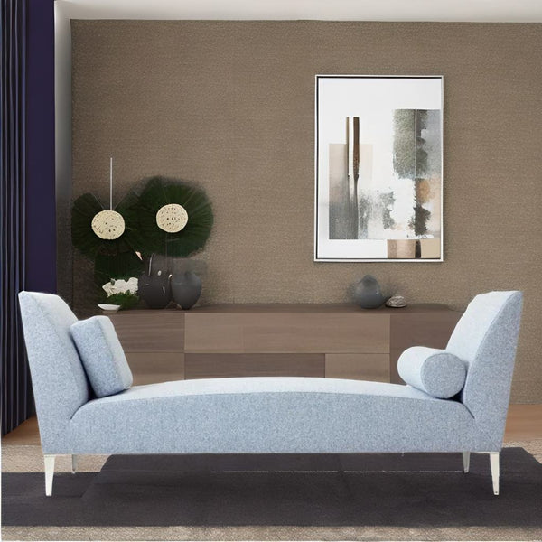 Modern Fabric Daybed In Grey Colour