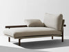 Modern Fabric Daybed Sofa In Beige Colour
