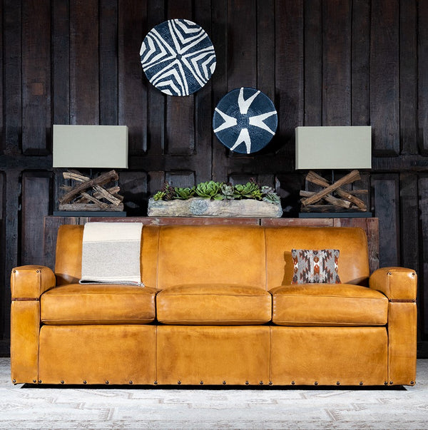 Lisbon Leather Sofa