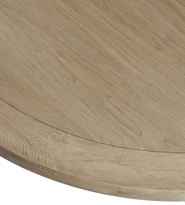 Adele Solid Wood 6 Seater Round Dining Table