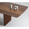 Classic Solid Wood Dining Table- Brown Finish