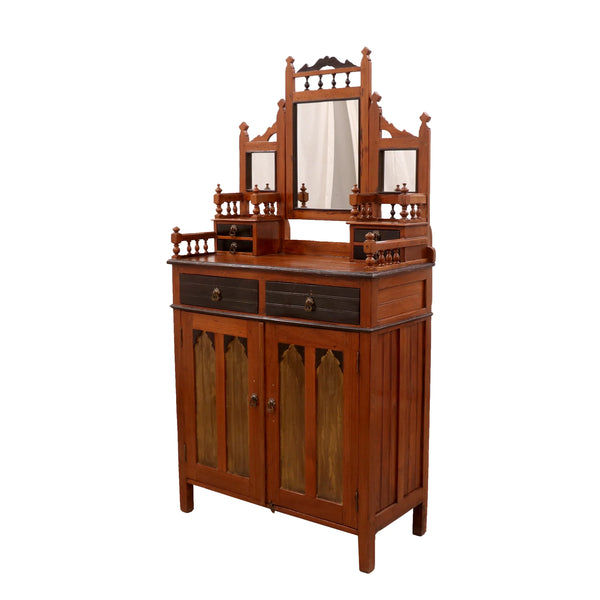 Wooden Dressing Table In Dual Tone
