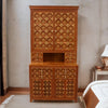Royal Solid Wood Brass Detailed Dressing Unit