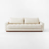 Modern Fabric Uberlyfe Sofa Bed In White