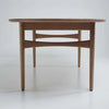 Classic Solid Wood Oval Dining Table- Natural Finish