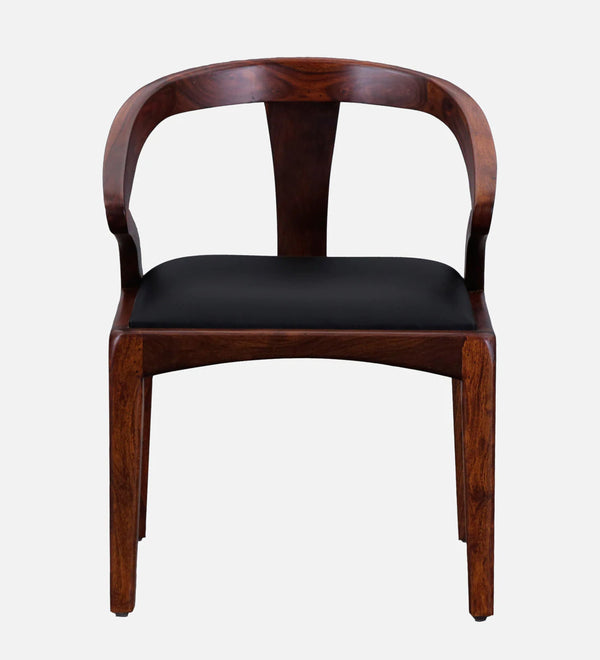 Classic Sheesham Wood Arm Chair In Honey Oak Finish